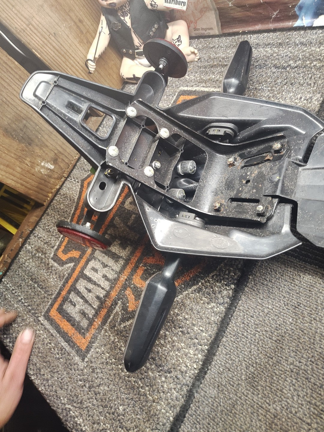 Yamaha MT-09 2021–2023 OEM Rear Fender Assembly – Complete Kit, Like New