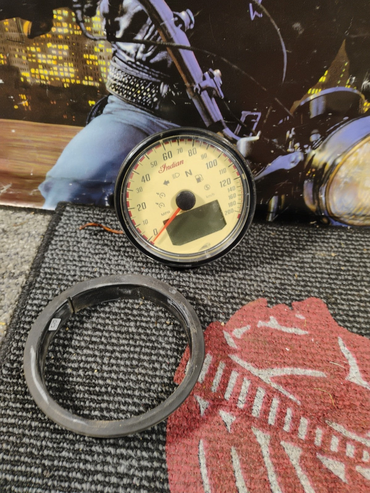 Speedometer Indian Chieftain Limited MPH 2017 Speedo Gauge Dash 3280640 E7