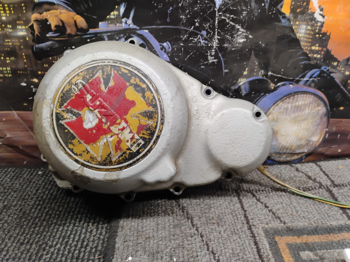 1981 Suzuki GS650L Stator /Magnet/Cover (Not Tested)