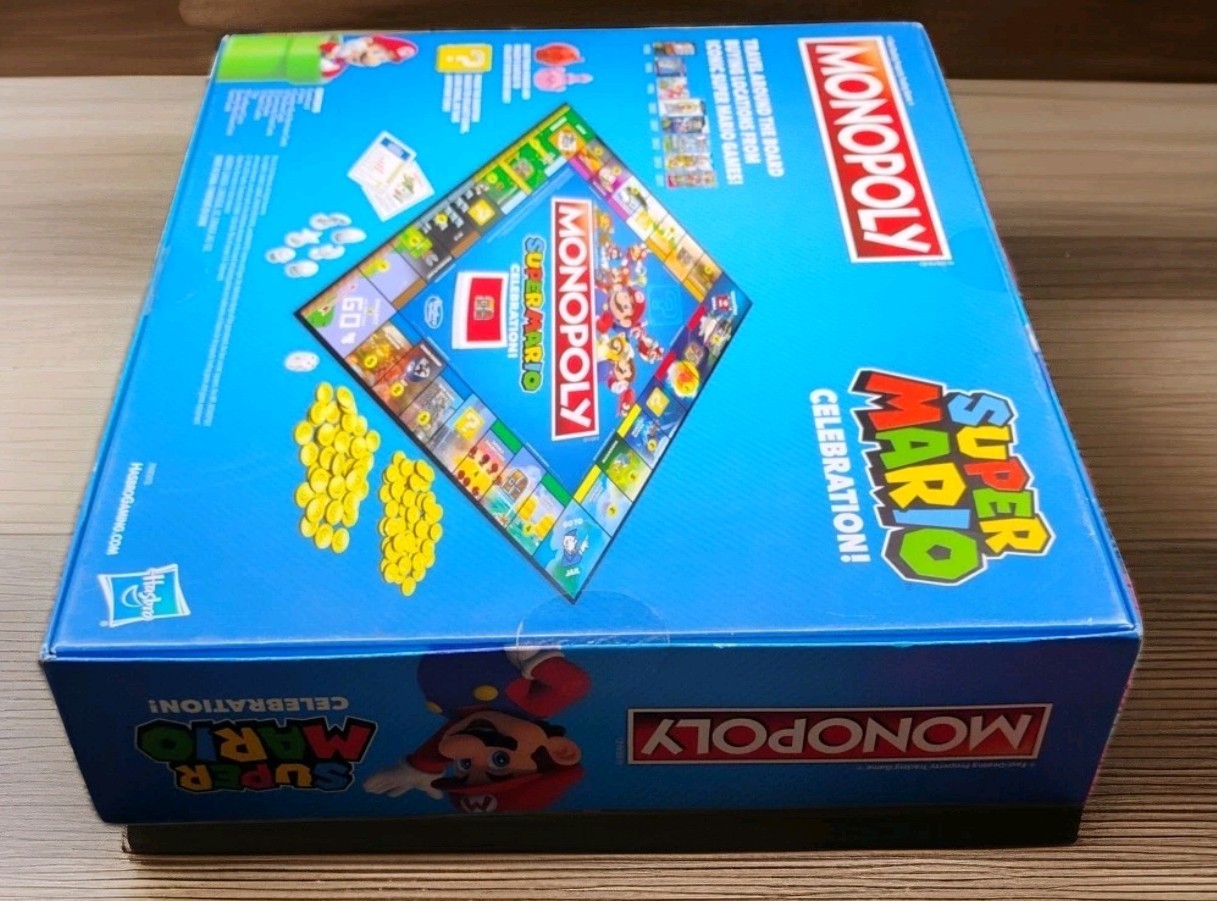 Super Mario Celebration Edition Monopoly Board Game NEW Hasbro E9517 Mario Game