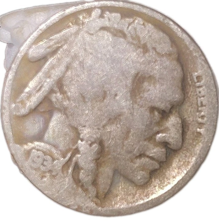 1934 D Buffalo Nickel Dripping Luster++ Gorgeous Rainbow Toning!