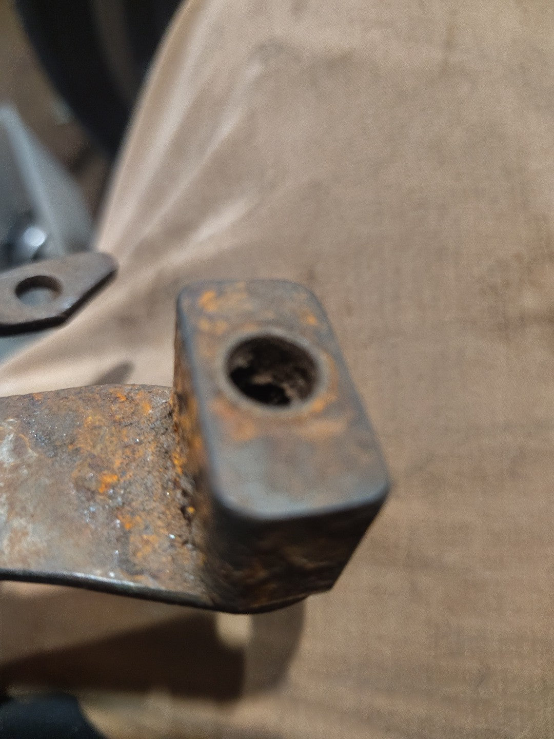 Crusty Harley Davidson Panhead Hydra-Glide Front Brake Cam Lever OEM 44490-48