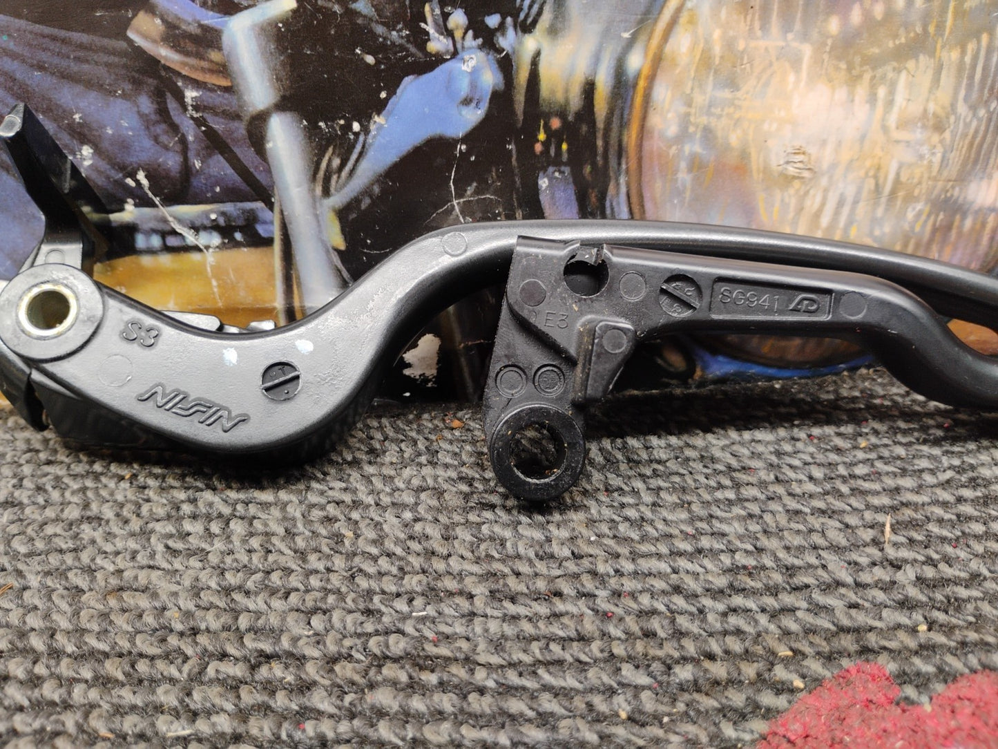 Brake & Clutch Hand Levers Black For Suzuki GSXR 600 750 06-19 Handle Hand