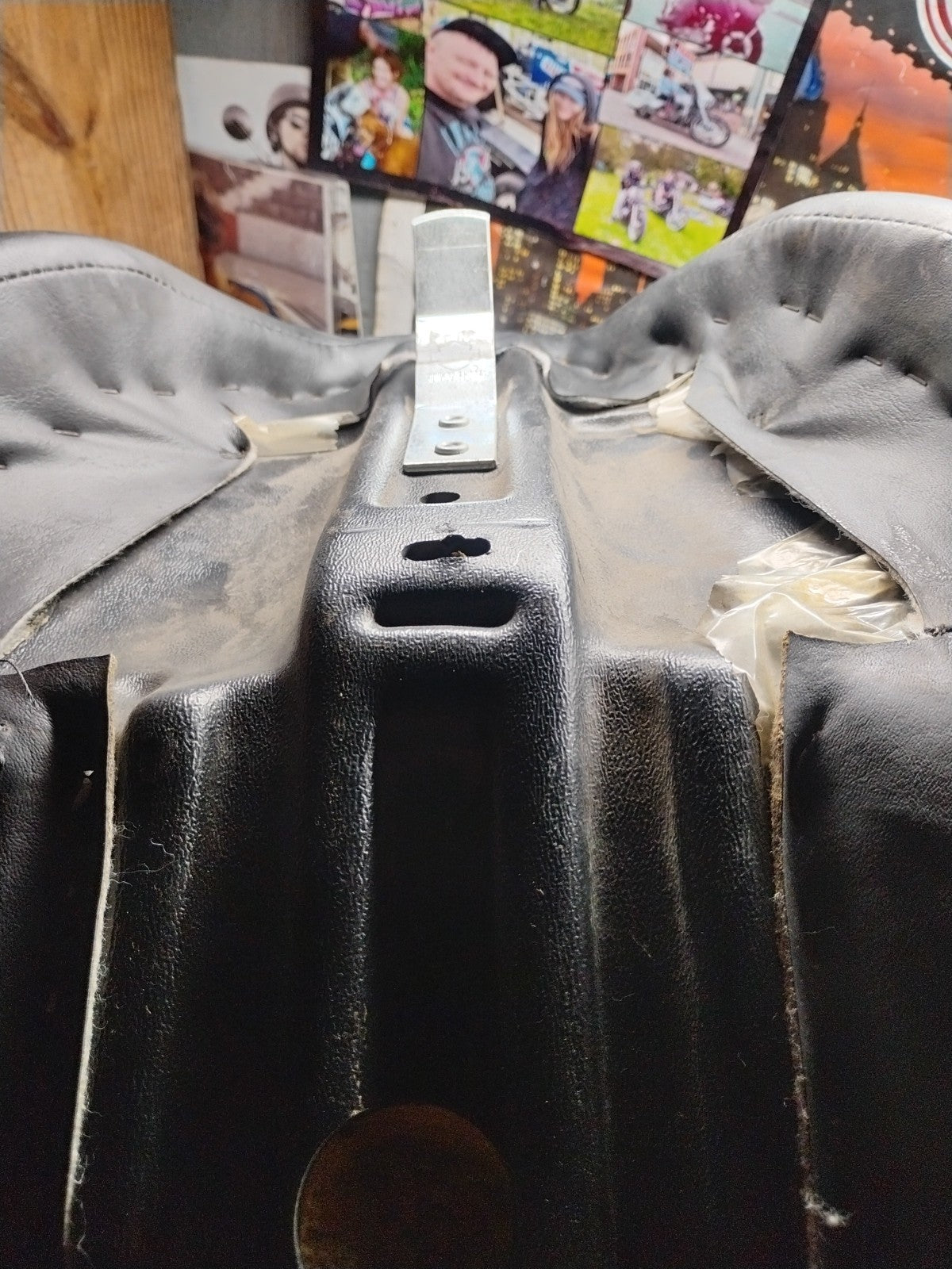 OEM Harley Road King FLH Seat 1997-2007 Leather Ultra Classic Glide Touring Cat