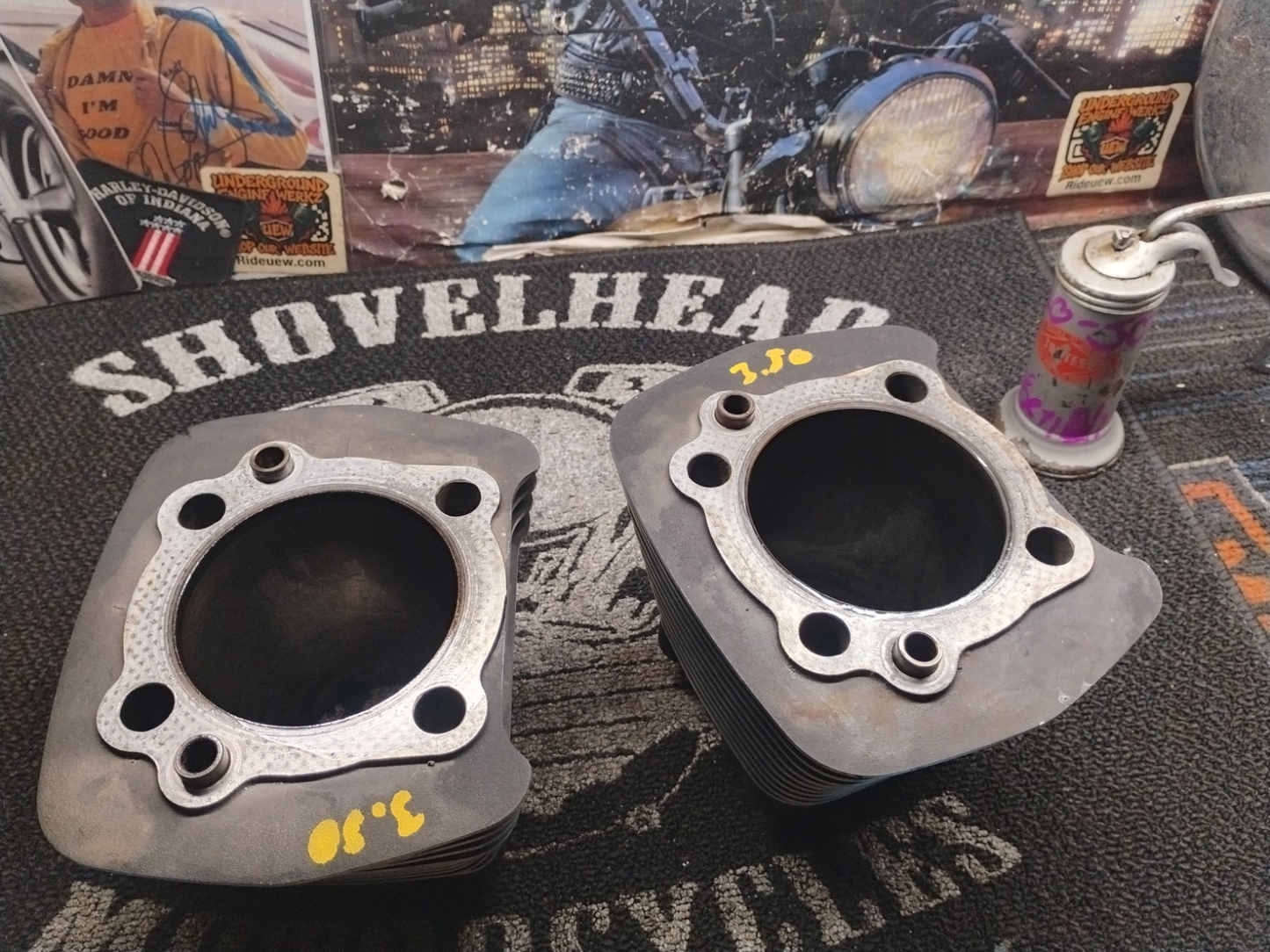 Harley-Davidson EVO Big Twin 3.5” Bore Cylinder Set OEM