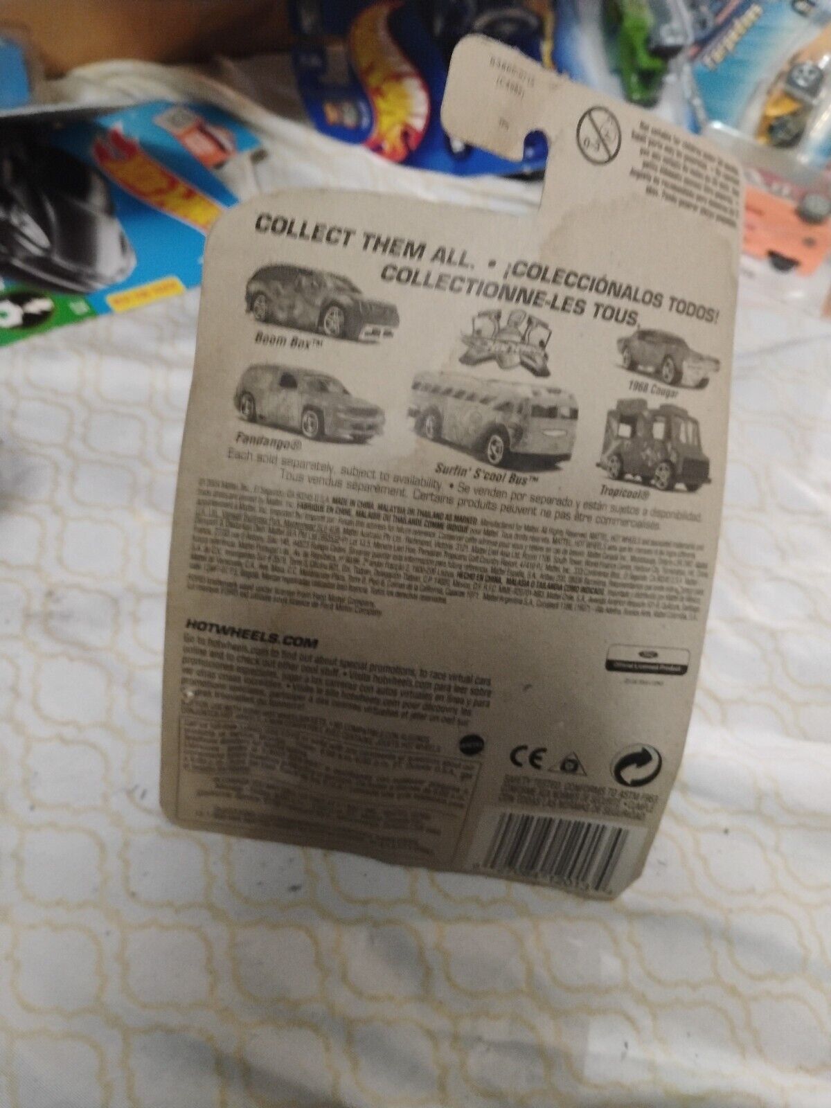 2004 Hot Wheels #139 Tag Rides 2/5 1968 COUGAR Brown w/Chrome 3 Spoke Variation