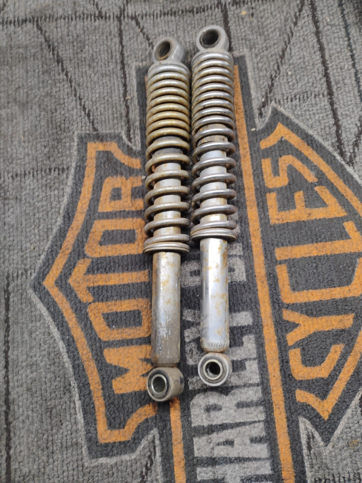 1974 74 75 Honda CB 125 S Rear Back Suspension Shocks CB125S
