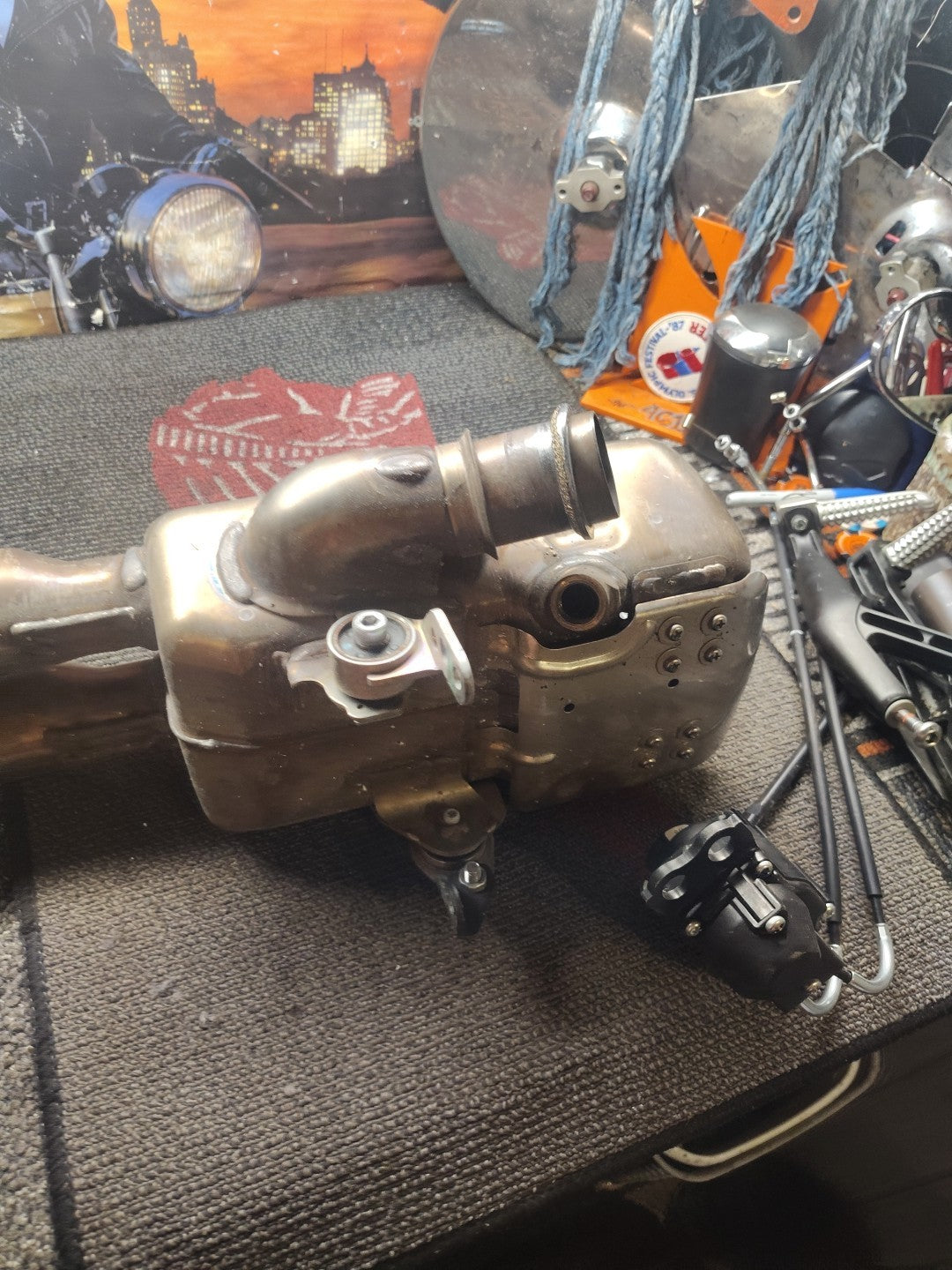Yamaha R6 YZFR6 17-20 OEM Exhaust Headers Header Manifold Sensor NICE!