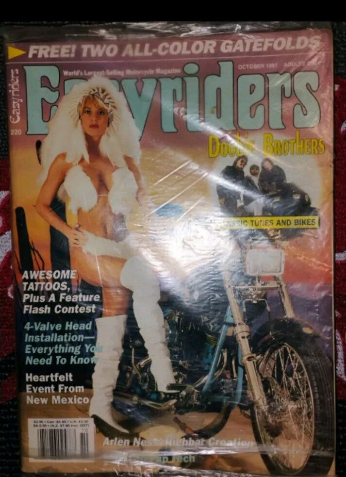 Easyriders Magazine---OCTOBER 1991- - motorcycle magazine M183
