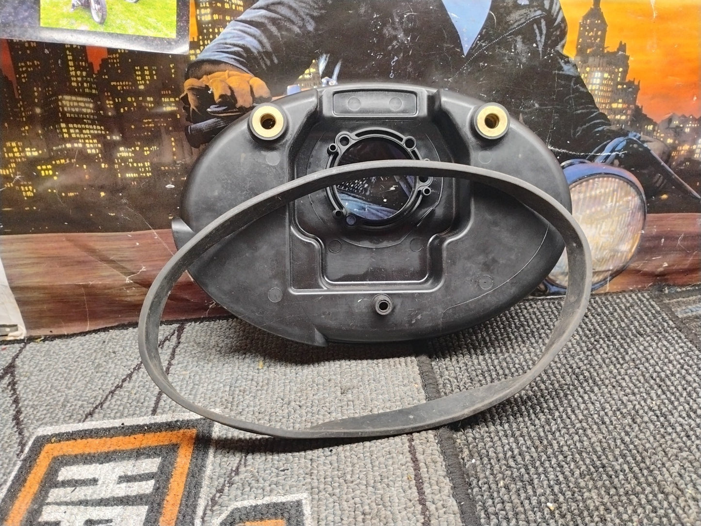 2007 Harley Davidson Road King Air Cleaner Backing plate