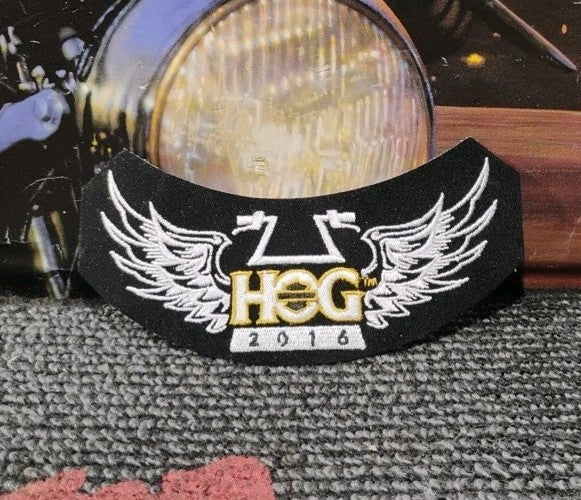 2016 Harley Davidson Harley Owners Group HOG Motorcycle Rocker Patch New