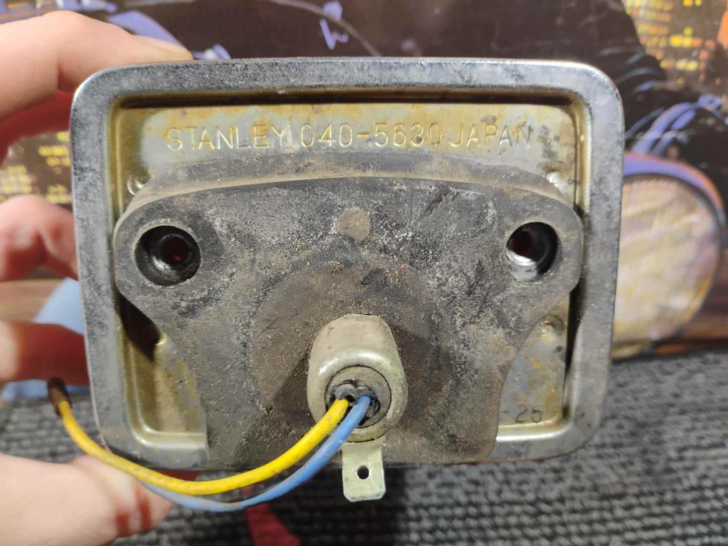 Vintage Japan Motorcycle Tail Light Stanley 040-5630