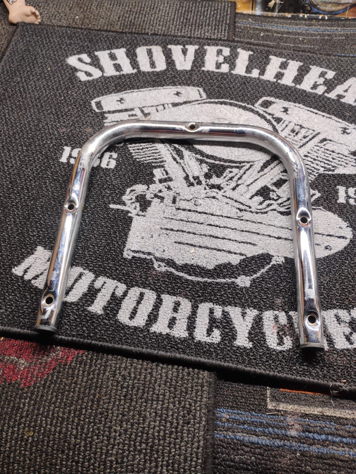 2000-2006 Harley Davidson FLTRI Road Glide UPPER SUPPORT TUBE MOUNT