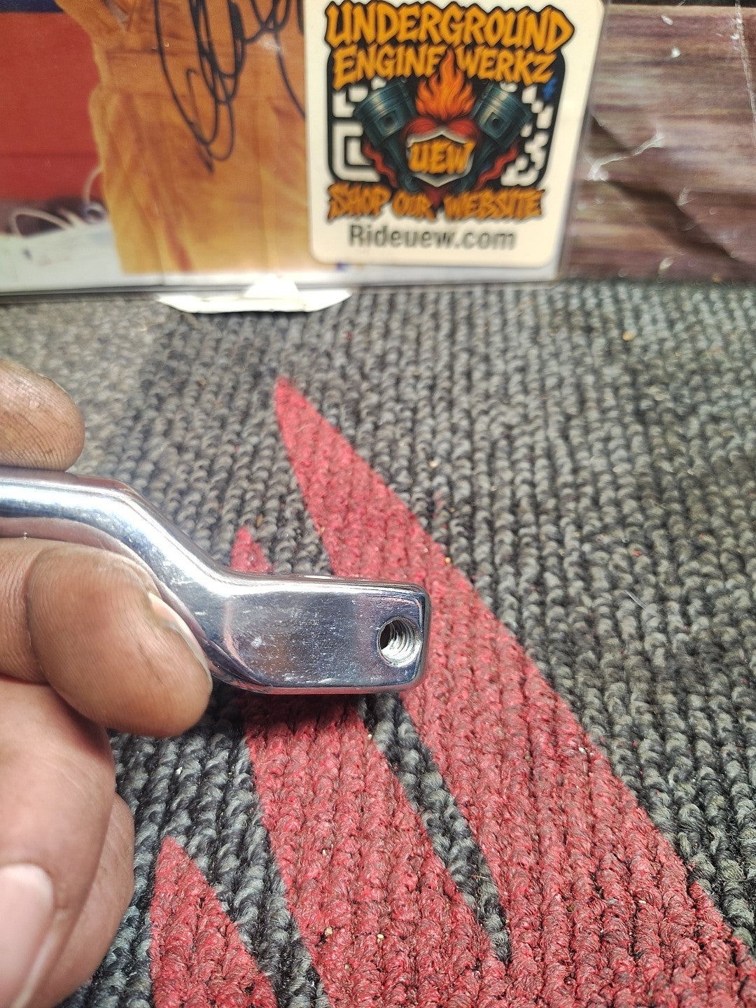 Harley Davidson 86-Later OEM Touring Chrome Shifter Lever Arm 33895-82D