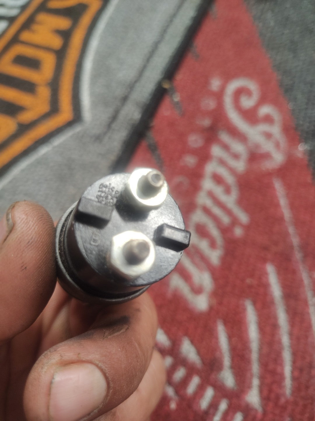 Vintage Delco Remy Momentary Push Button Switch