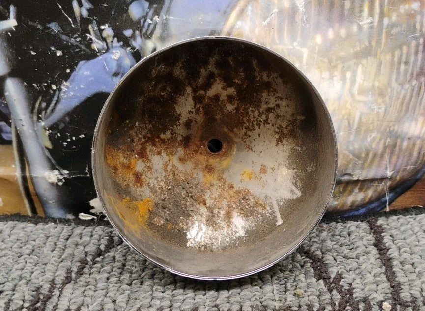 Harley OEM Shovelhead Sportster Starter Generator Chrome End Cap Cover 191C