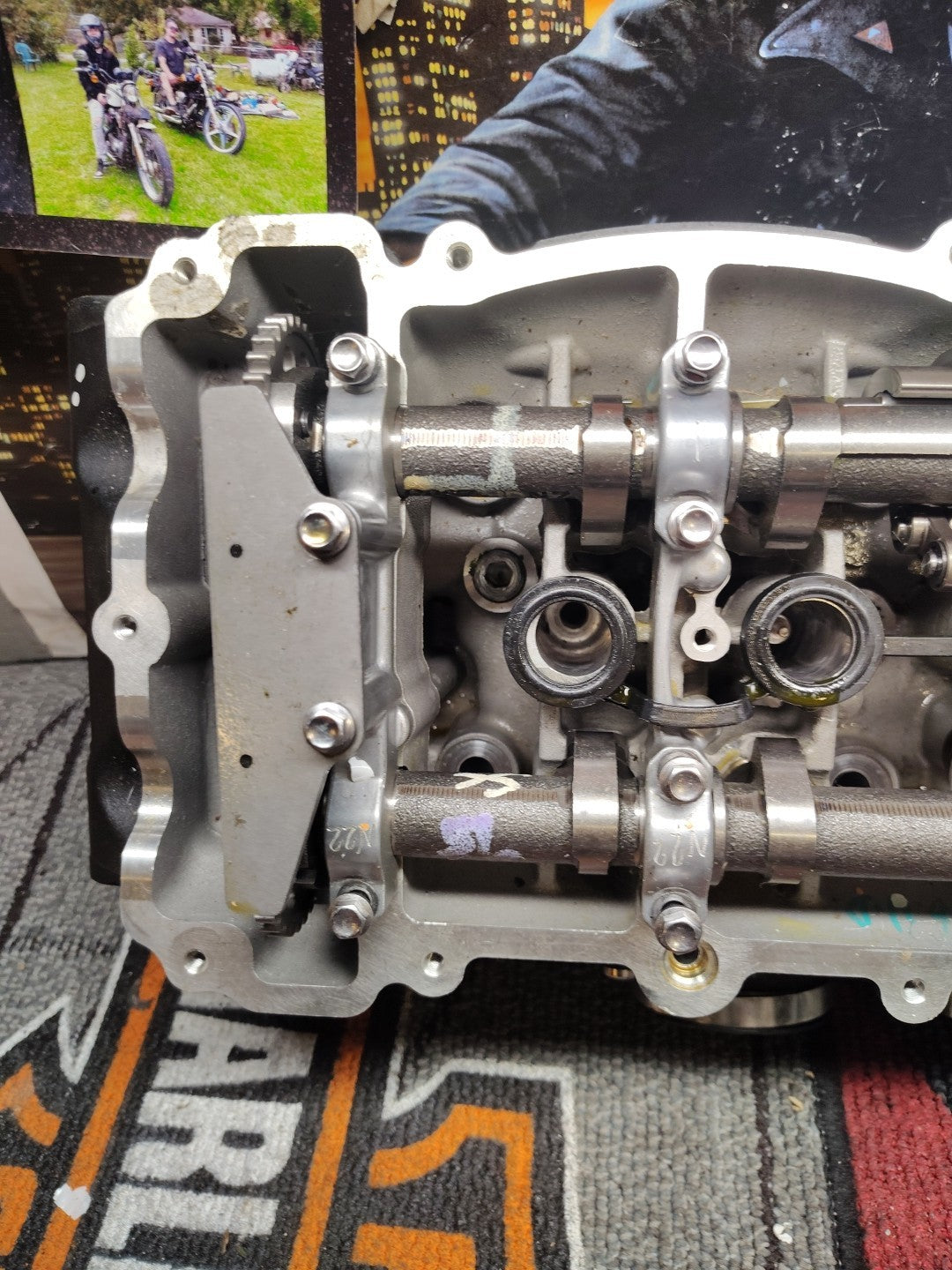 Triumph Speed Triple 1200 RS RR 2021 engine cylinder barrel piston pistons