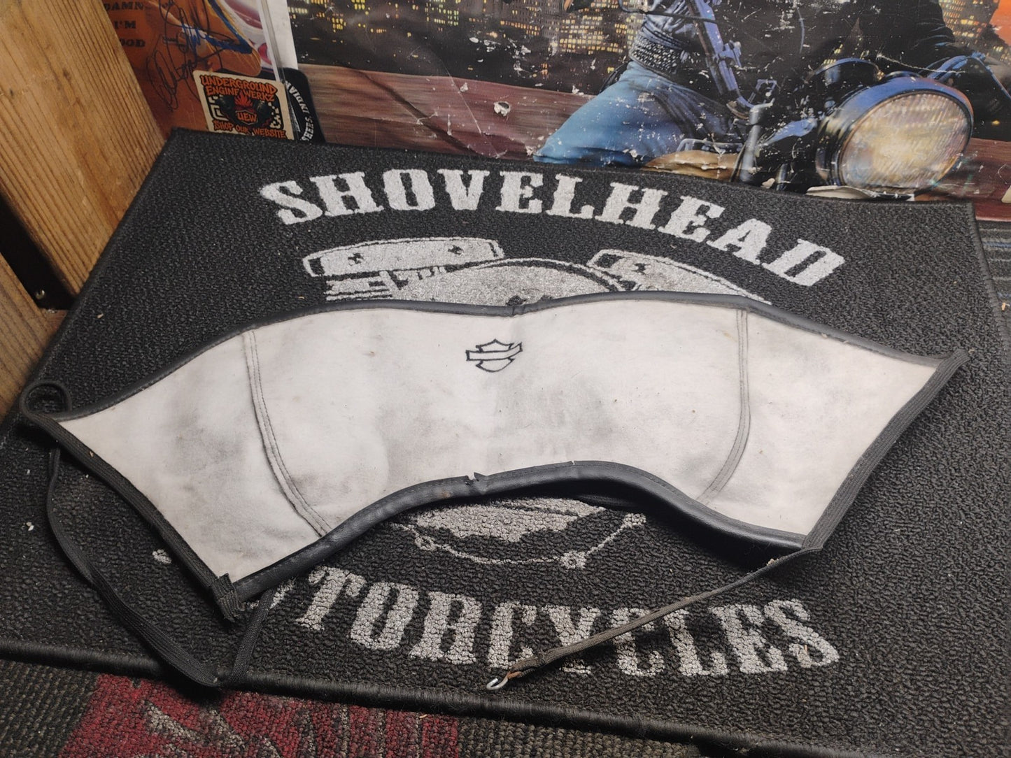 Tank bra / dust cover for 2007–2008 Harley-Davidson Electra Glide Ultra models