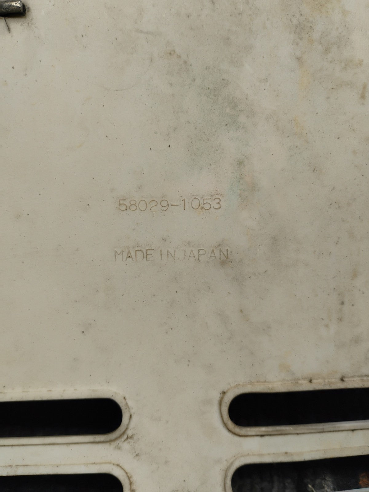 1998 KAWASAKI KX FRONT NUMBER PLATE 42