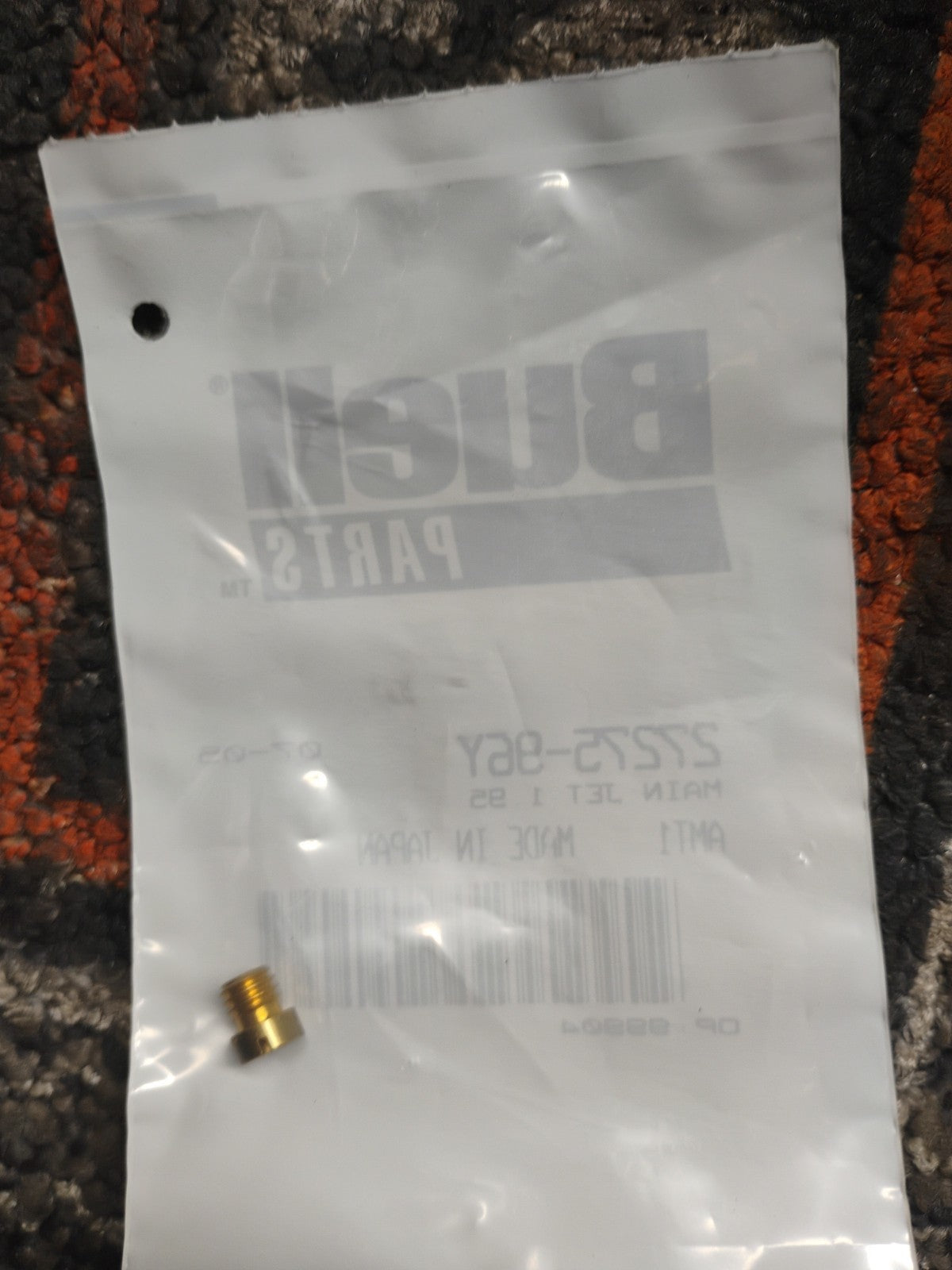 Buell OEM 27275-96Y Main Jet 1.95 NOS