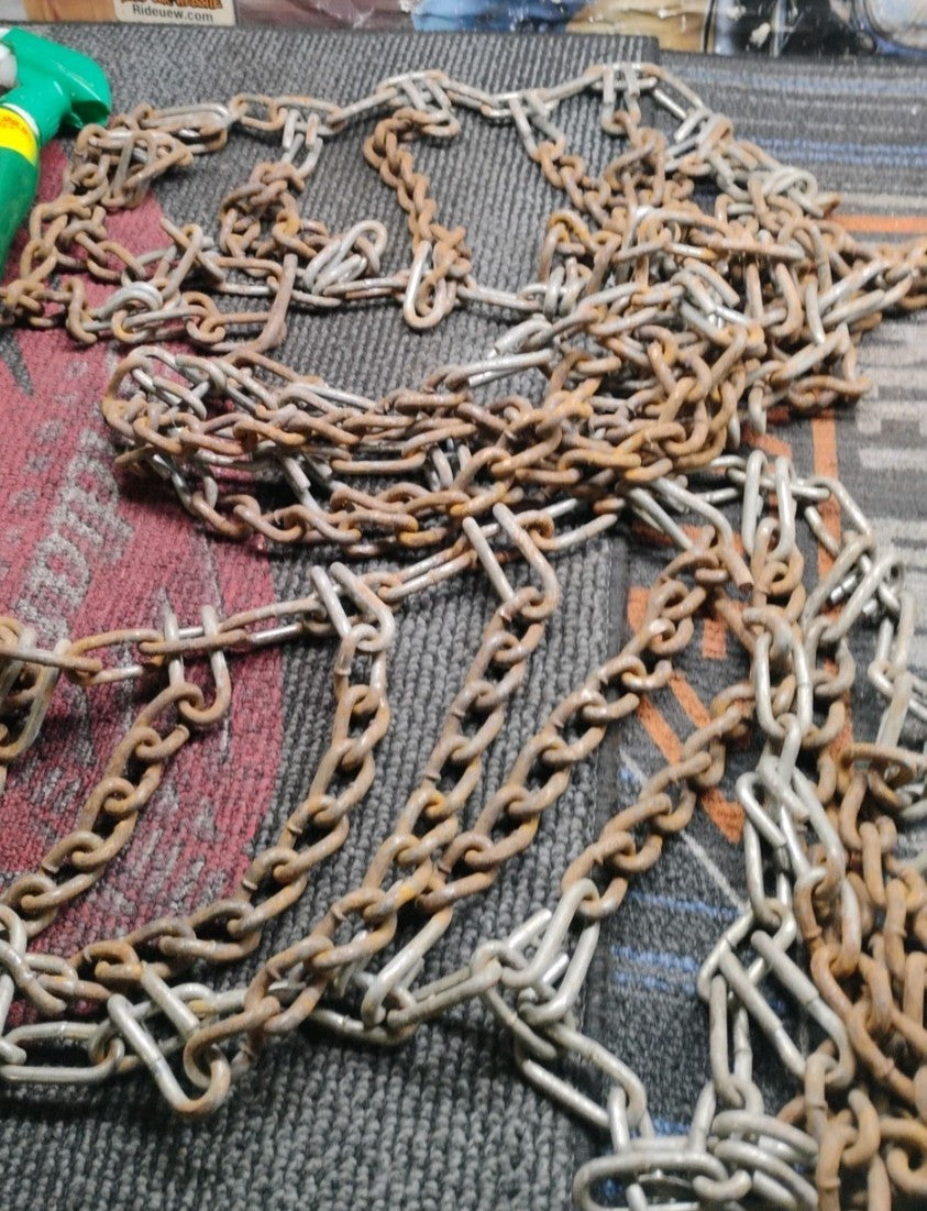 Tire Chains John Deere Snow Blower Mower Lawn Tractor,