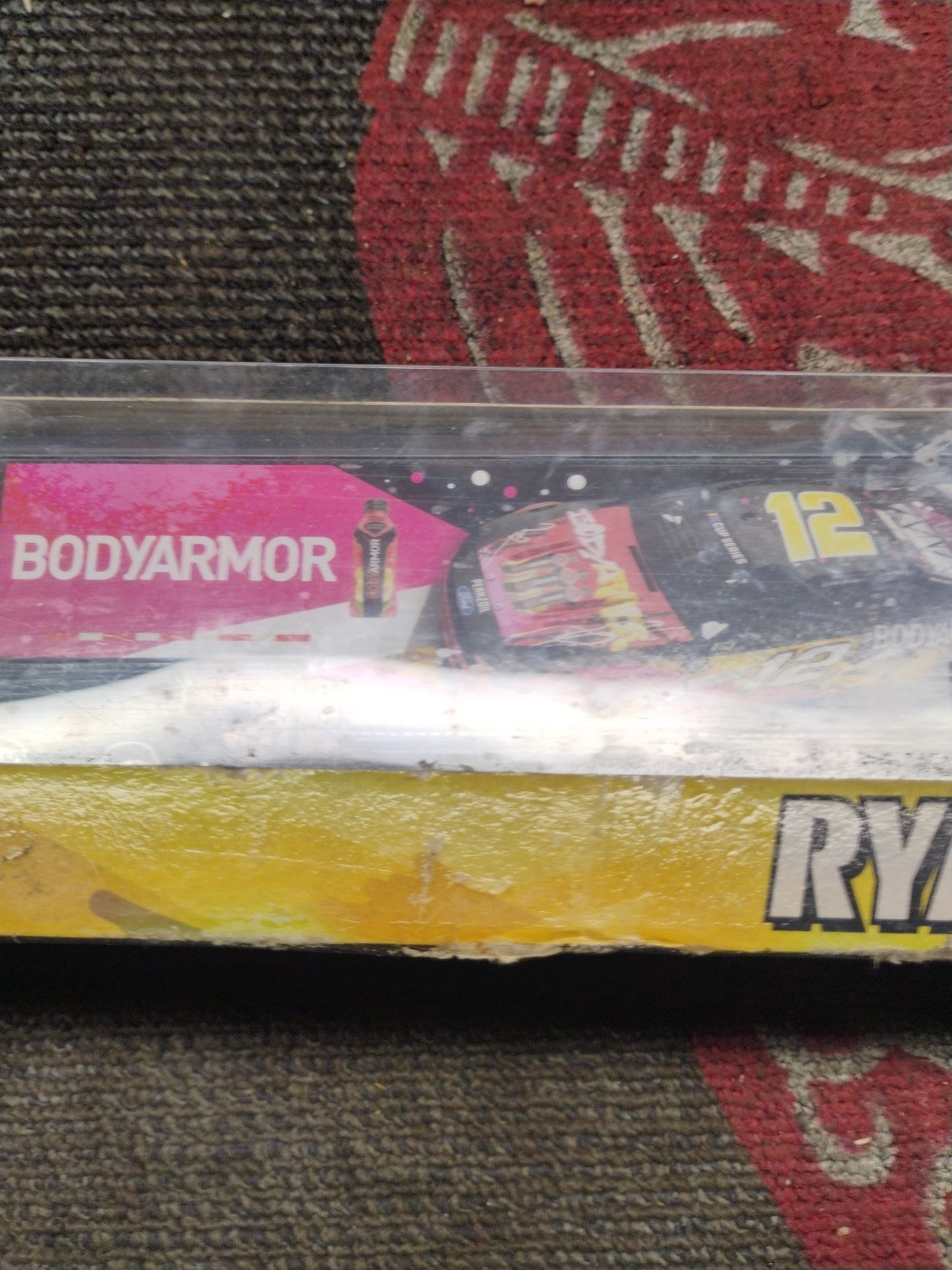 Ryan Blaney #12 Body Armor Tractor Trailer Hauler 1/64 Diecast Nascar Authentics