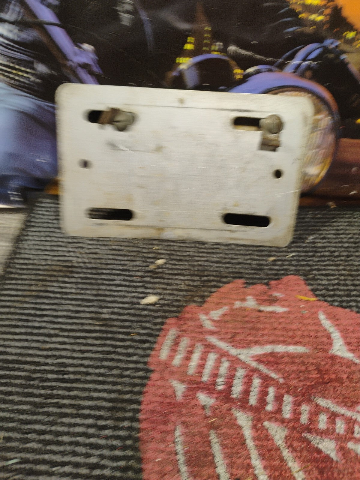 Motorcycle LICENSE PLATE MOUNT