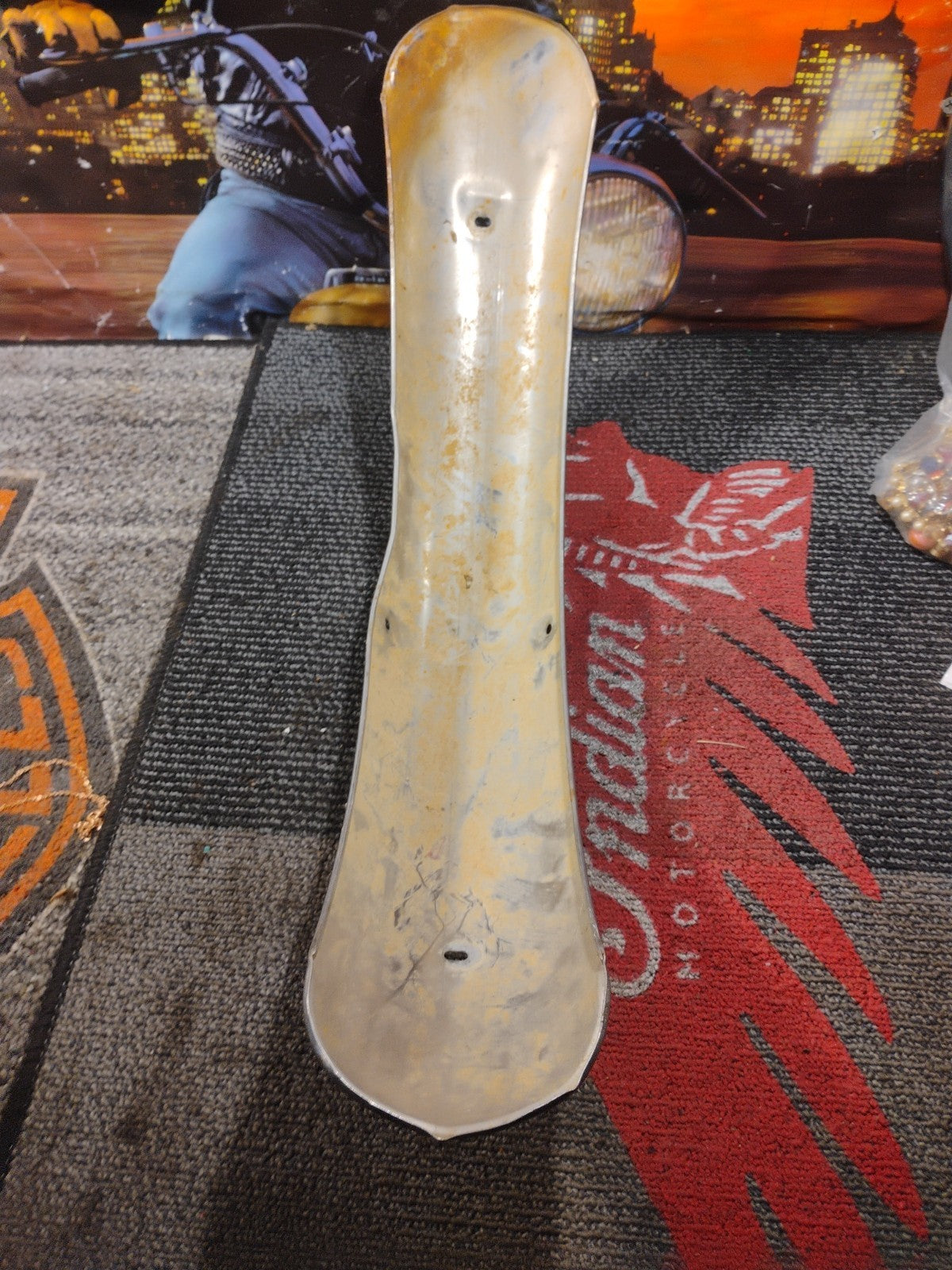 Stainless Rear Motorcycle Fender