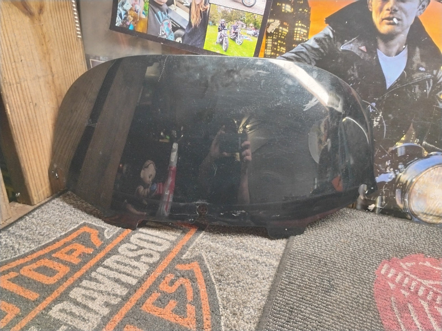 Tinted Windshield Harley Street Electra Glide Ultra Classic 1993-2013