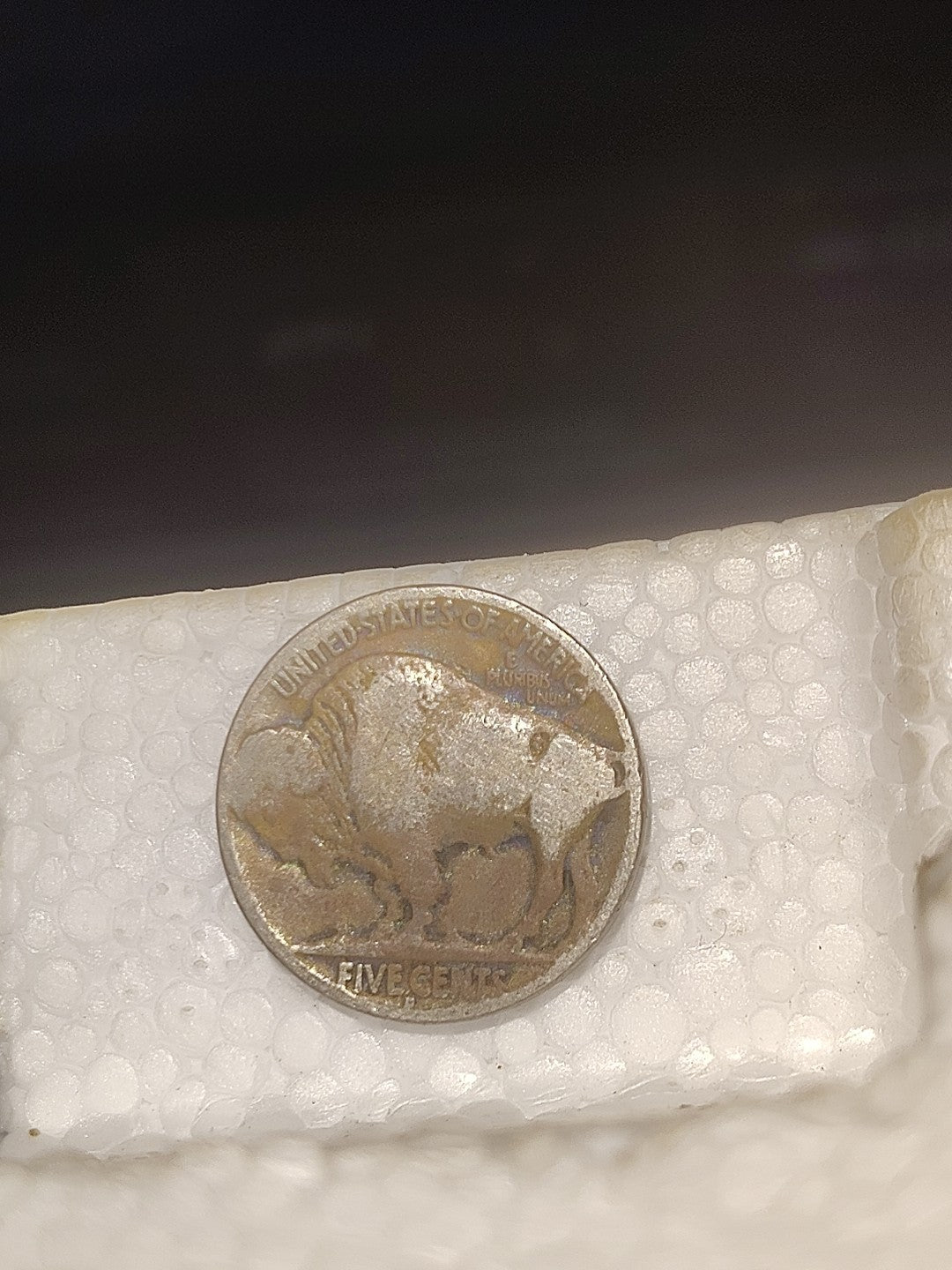 1934 D Buffalo Nickel Dripping Luster++ Gorgeous Rainbow Toning!