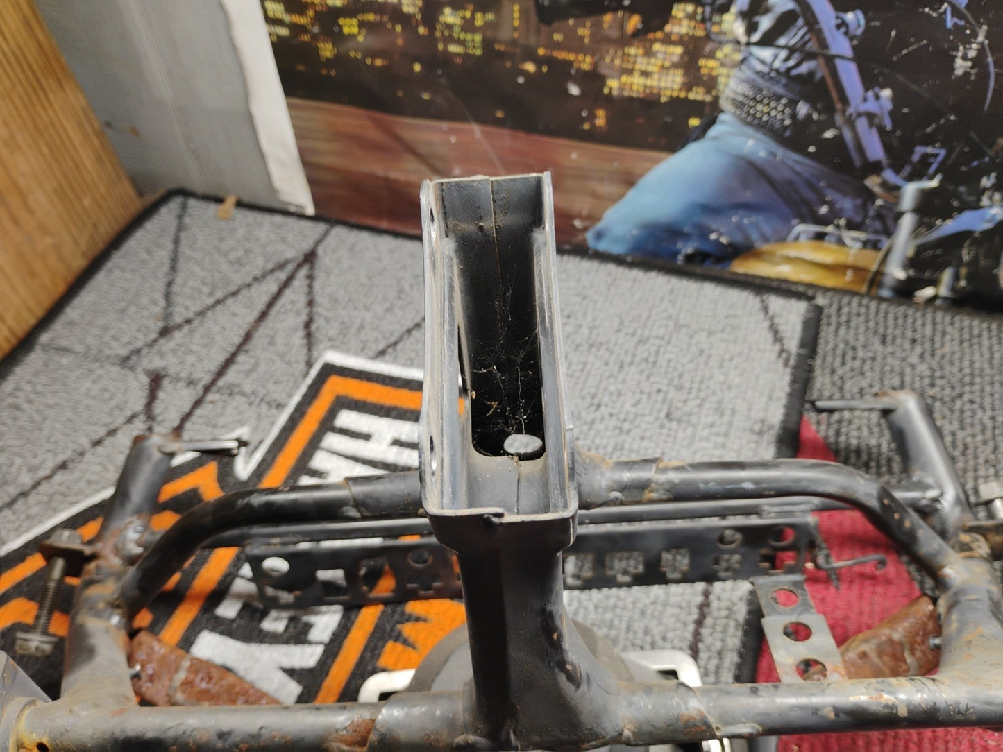 Upper fairing stay bracket F2 CBR600 With Headlight & Horn