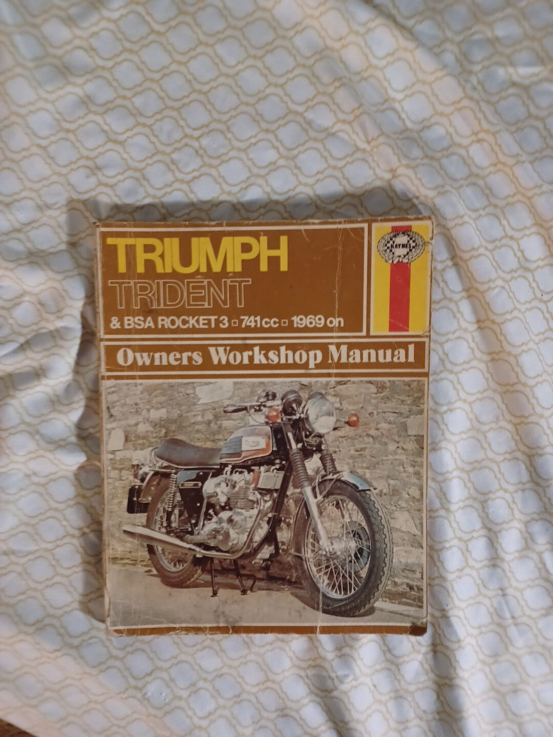 Haynes Owner's Workshop Manual for Triumph Trident & BSA Rocket 3 741cc 1969 on
