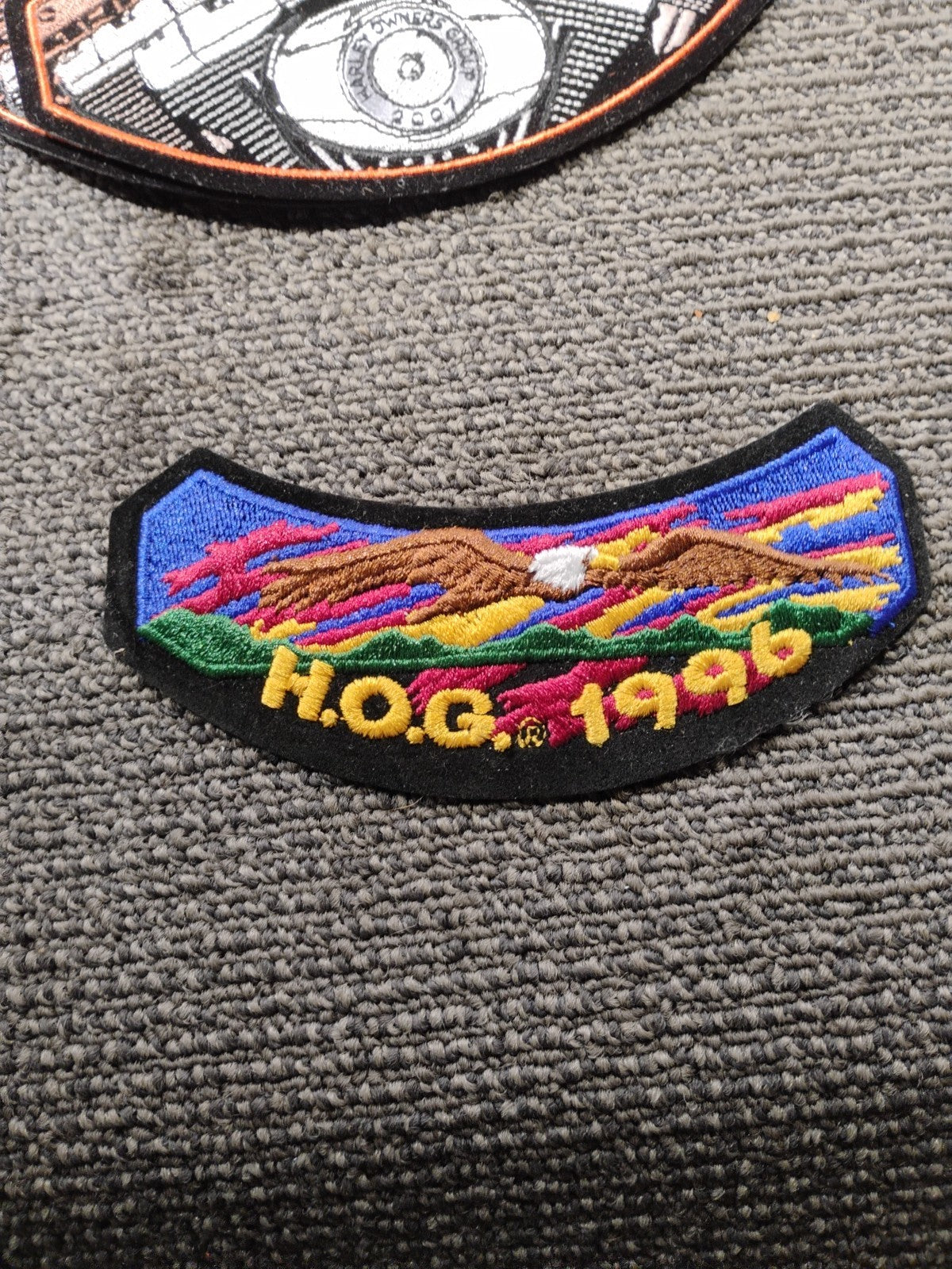 Vintage Harley Davidson patch 1996 HOG H.O.G. NEW?