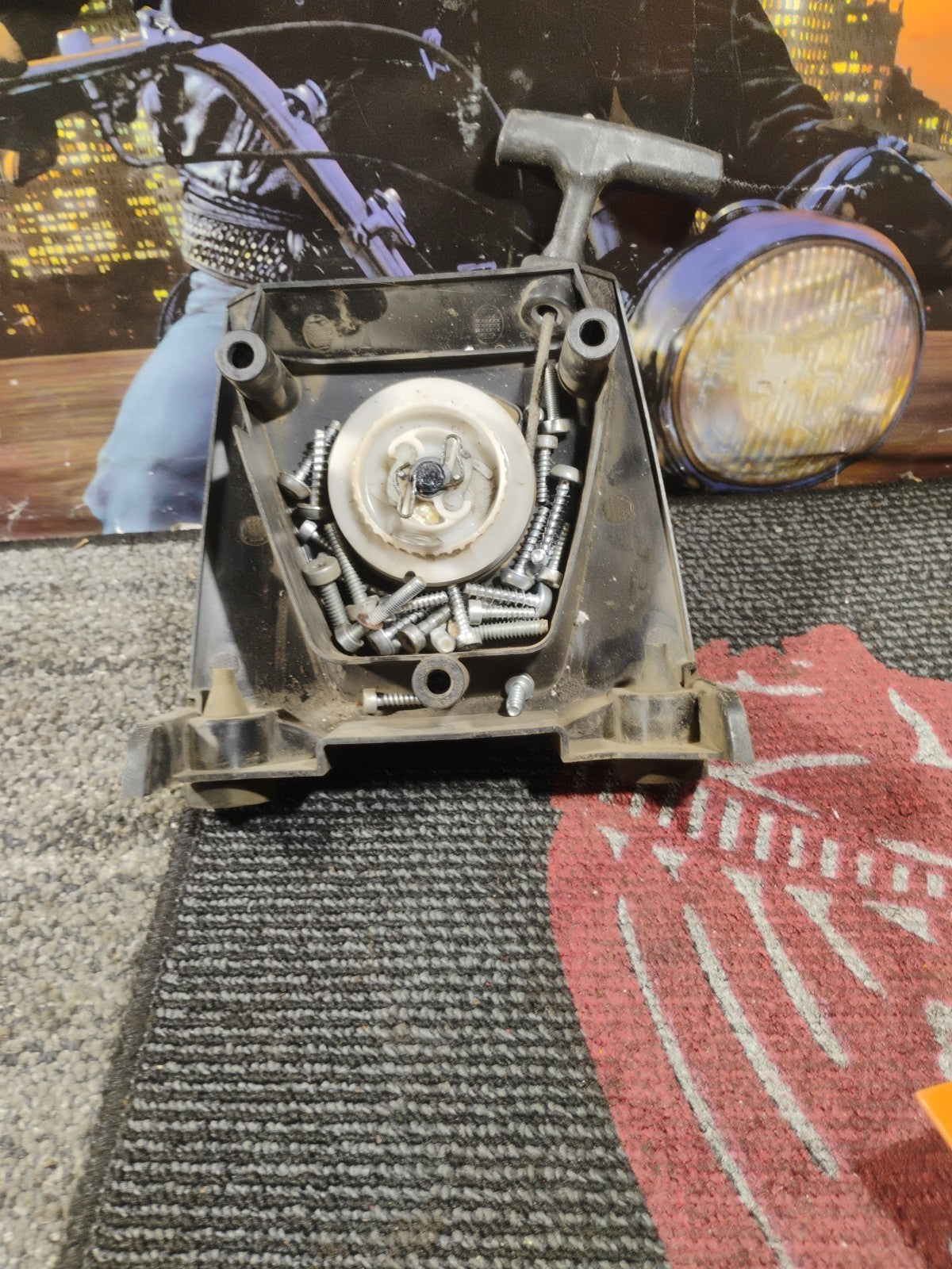 STHL br 800 x back pack blower pullstart and Hardware set