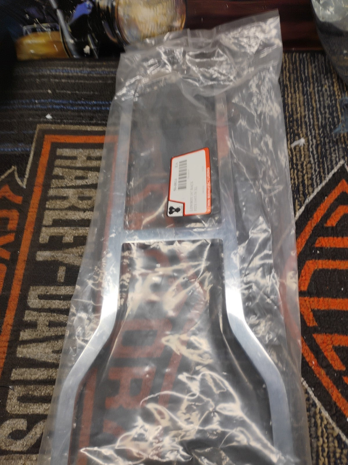 16" Tall Sissy Bar Back for Harley Davidson by V-Twin