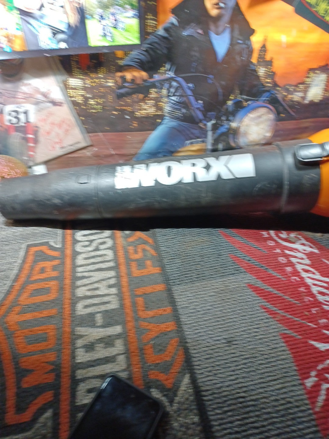 WORX WG546 20V Max Li-Ion Cordless Leaf Blower No Battery UNTESTED