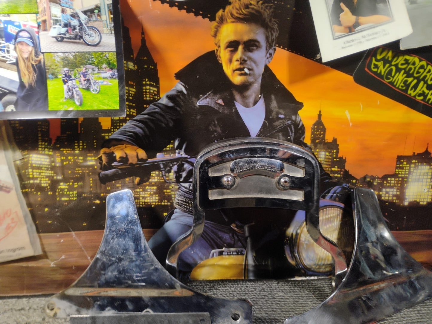 harley davidson backrest