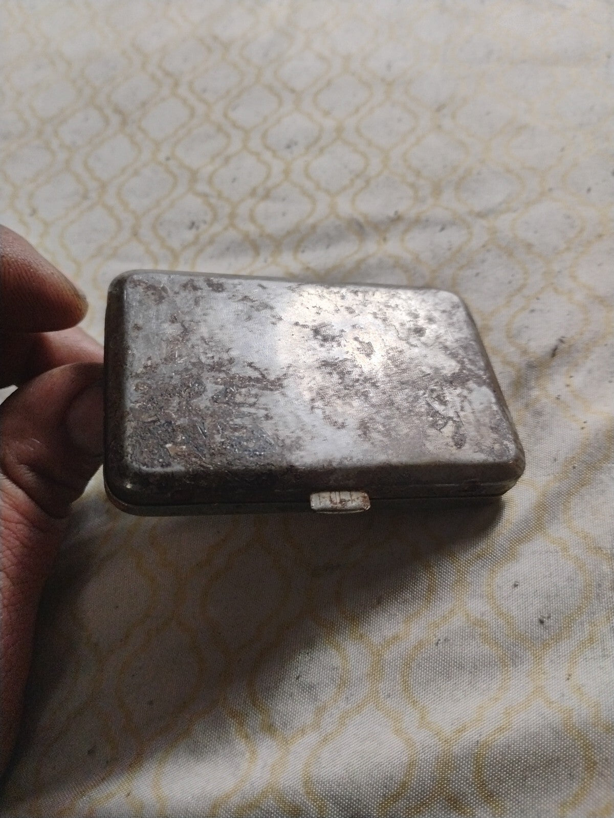 1930's GOODY CIGARETTE CASE CELLULOID Brass 3" x 2.25" x 5/8" Rare!