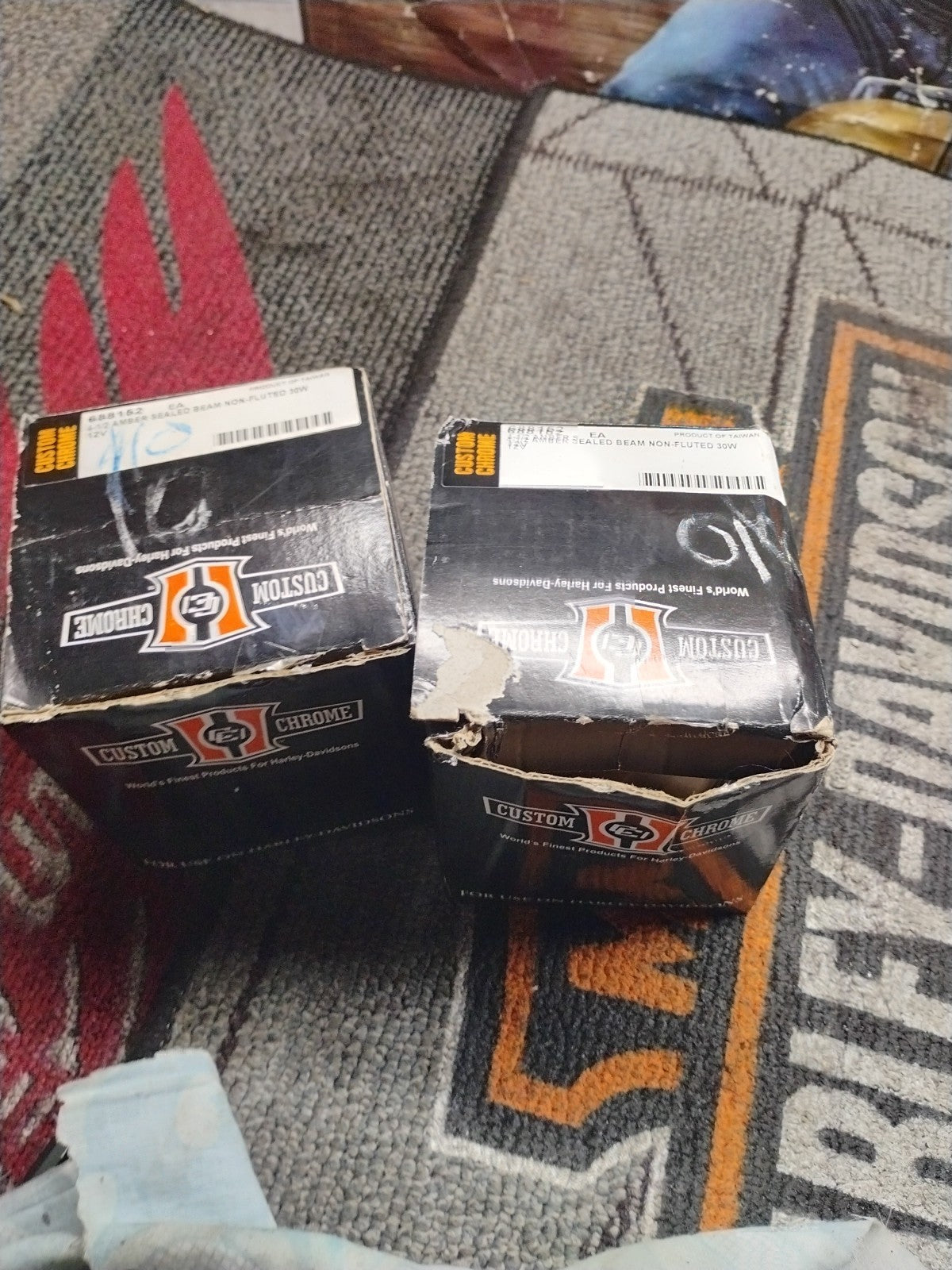 HARDDRIVE 4 1/2" Sealed Beam 12V 30W Clear Non-Fluted 820-57306