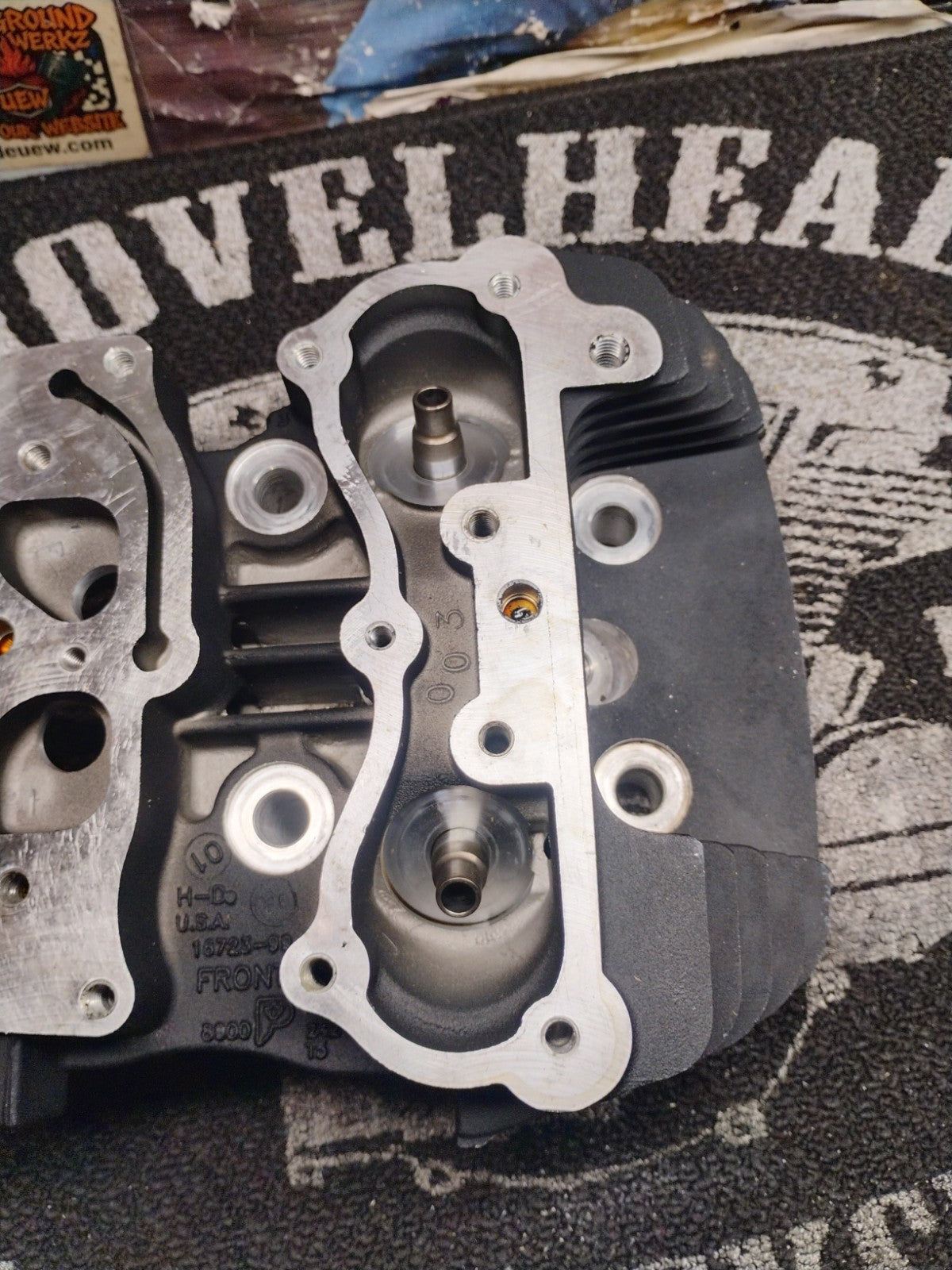 OEM 1999-2006 Harley-Davidson Twin Cam Front Cylinder Head 16723-99