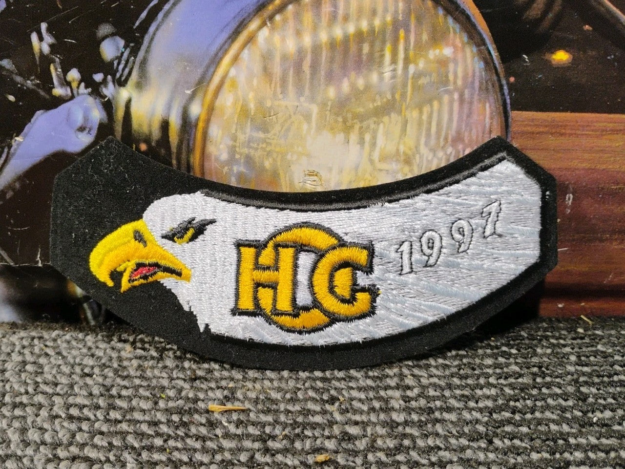 VTG 1997 Harley Owners Group Jacket Hat Vest Patch HOG H.O.G. Unused