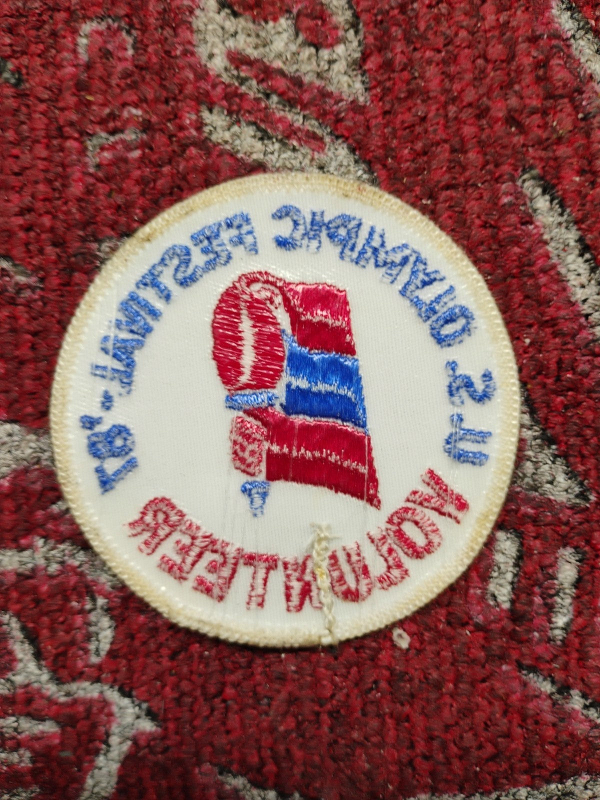 U.S. Olympic Festival 1987 Volunteer Patch