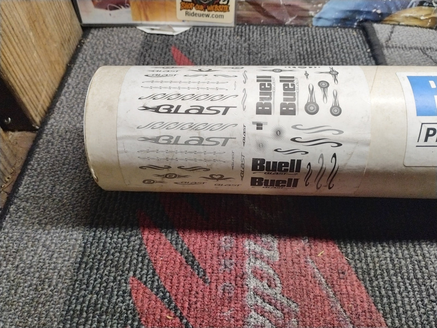 Buell Blast Harley Personal F/X kit: Decal Set 13622-00Y Mesa style NOS