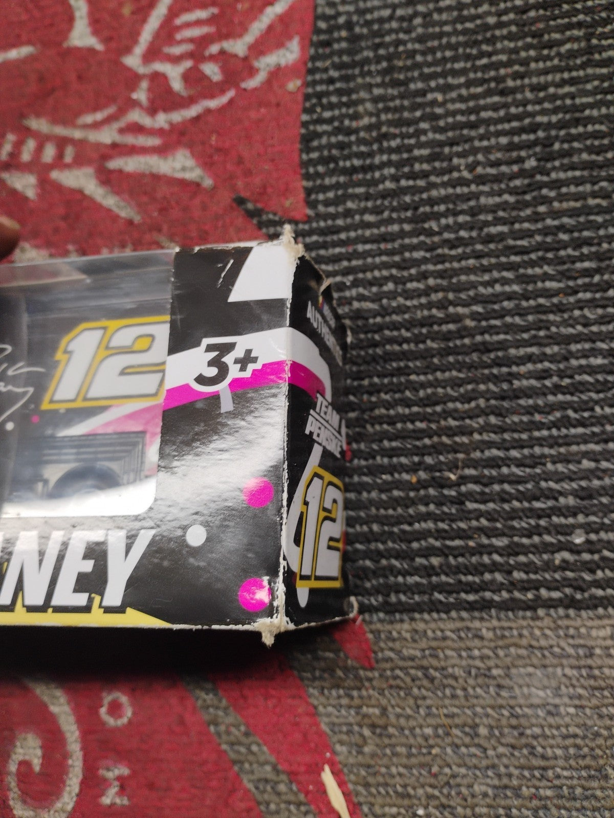 Ryan Blaney #12 Body Armor Tractor Trailer Hauler 1/64 Diecast Nascar Authentics