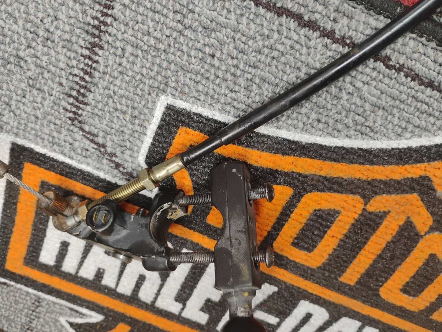 1991 91-94 Honda CBR600 F2 Clutch Perch Cable Line