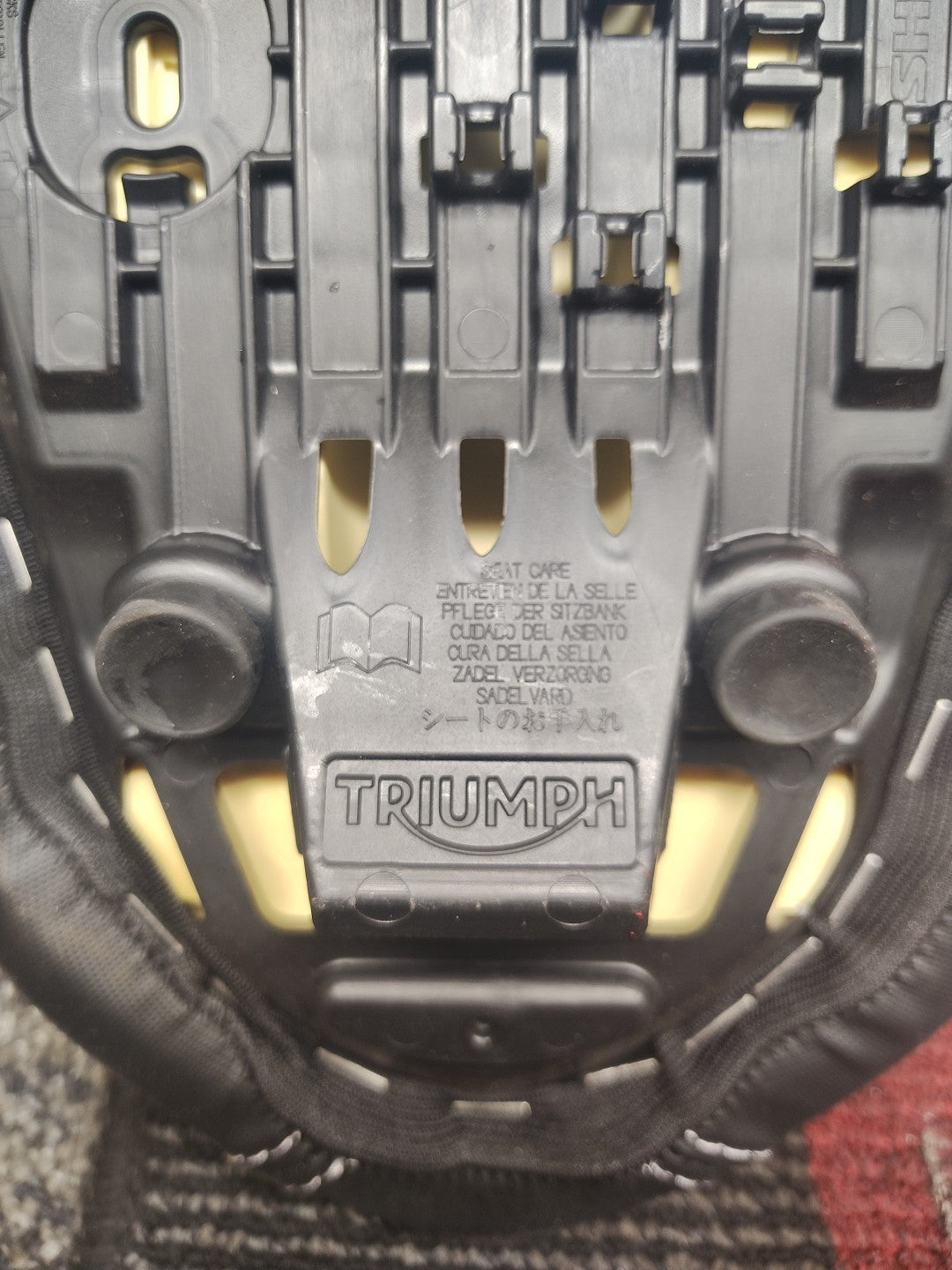 Triumph 765RS 765 Street triple 2023 - 2024 NEW original rear passenger seat