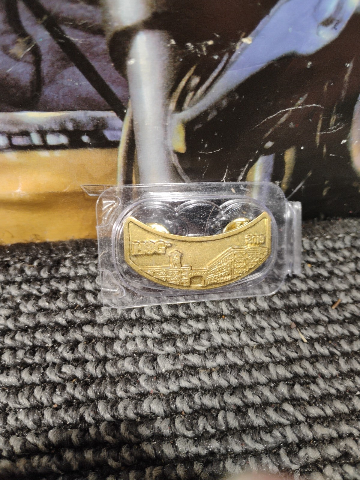 2018 Hog Harley Davidson Owners Group Nos Pin For Jacket Or Vest