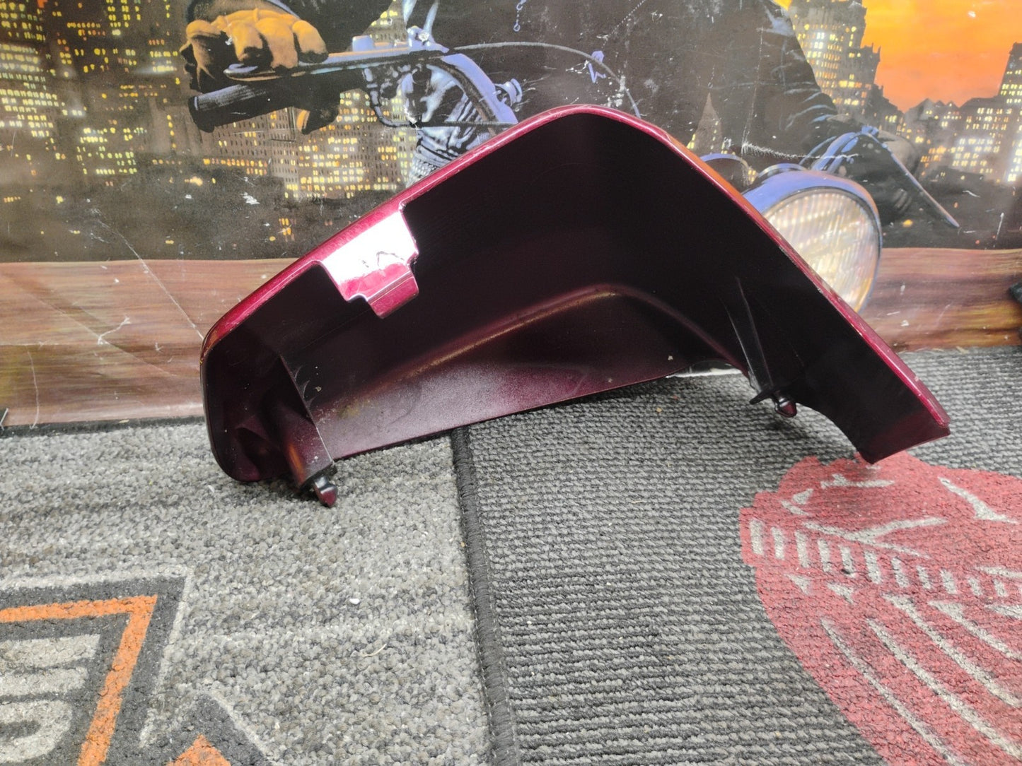 Red Right Side Cover H174 for Honda VT750 Shadow