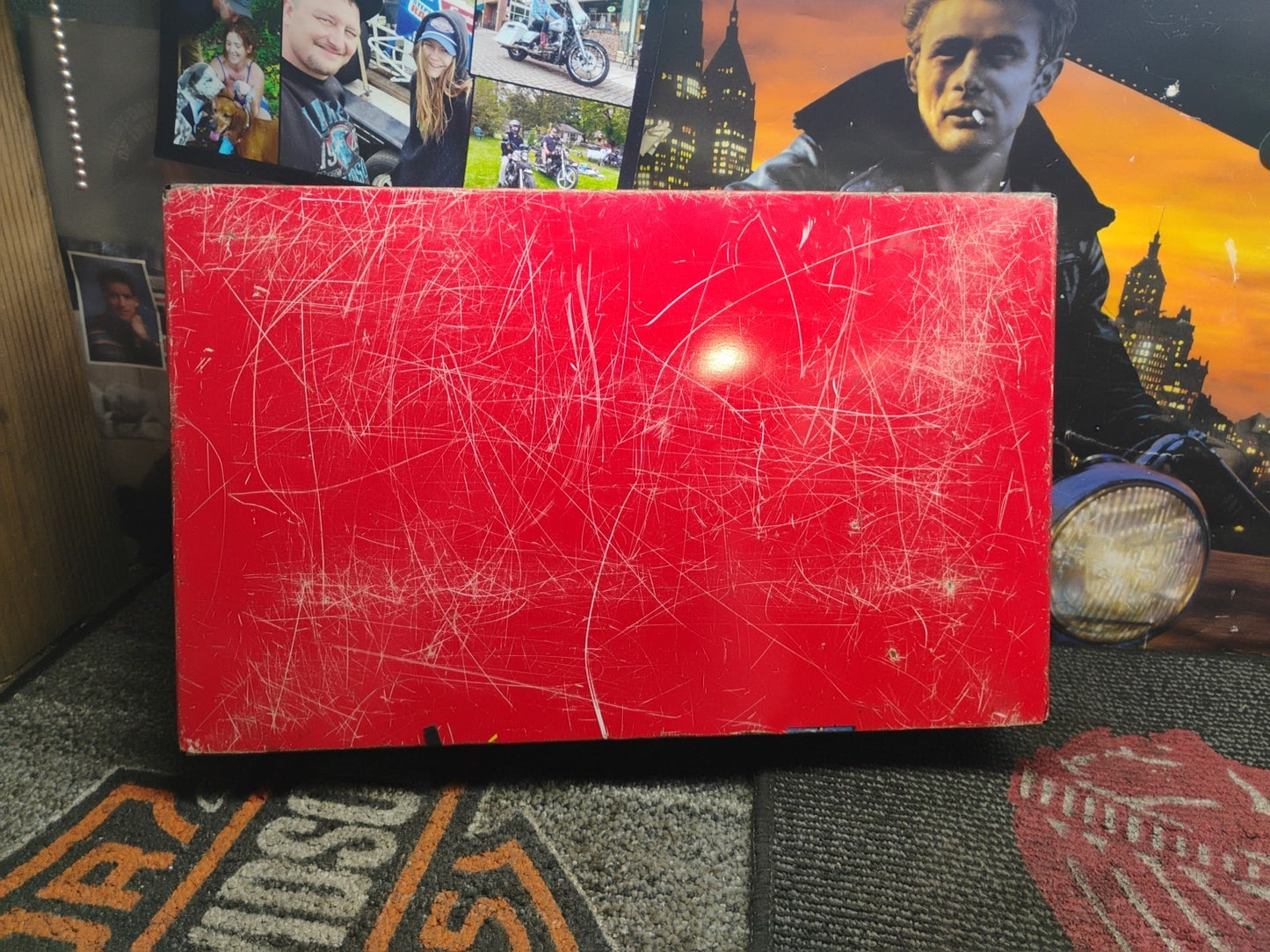 Gilbert Erector late 1959 Rocket Launcher set 10053 empty case