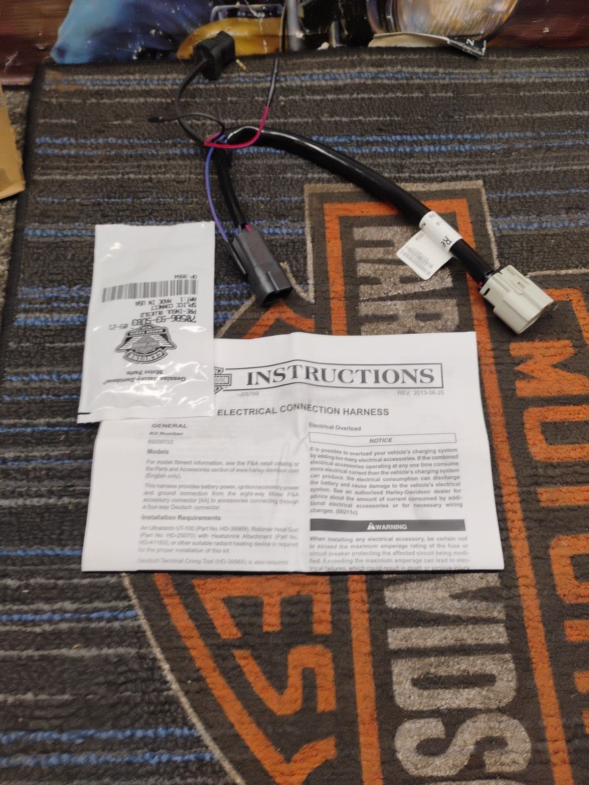 Genuine Harley-Davidson Touring Electrical Connection Update Kit 69200723